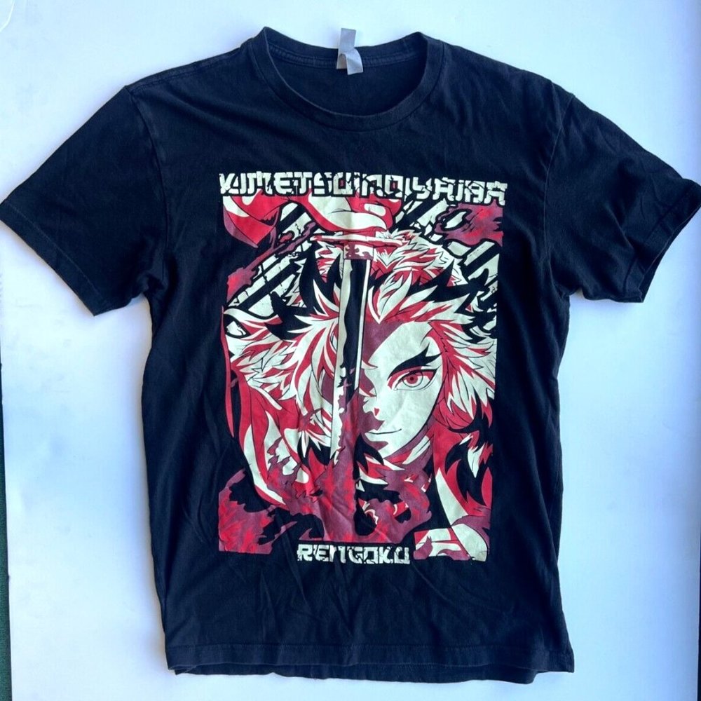 Rengoku Shirt Anime Anime Medium
